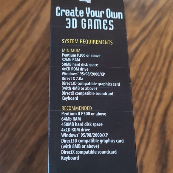 DarkBASIC 3D Games Creator New in Box Vintage - Picture 4 of 10